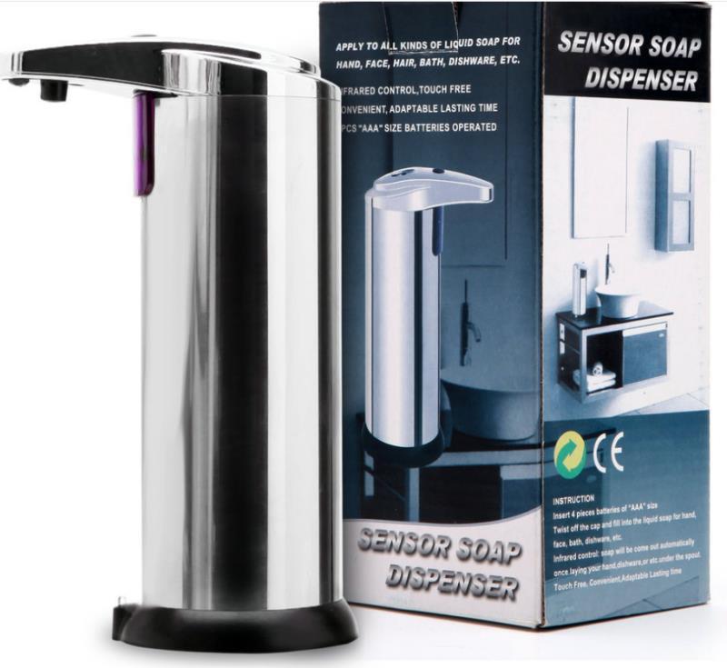 Dispensador automático de jabón