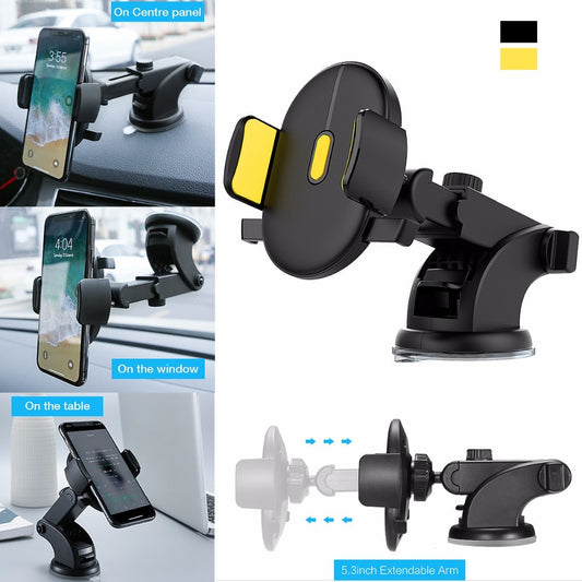 Soporte Telescópico Universal para Celular – Uso en Auto