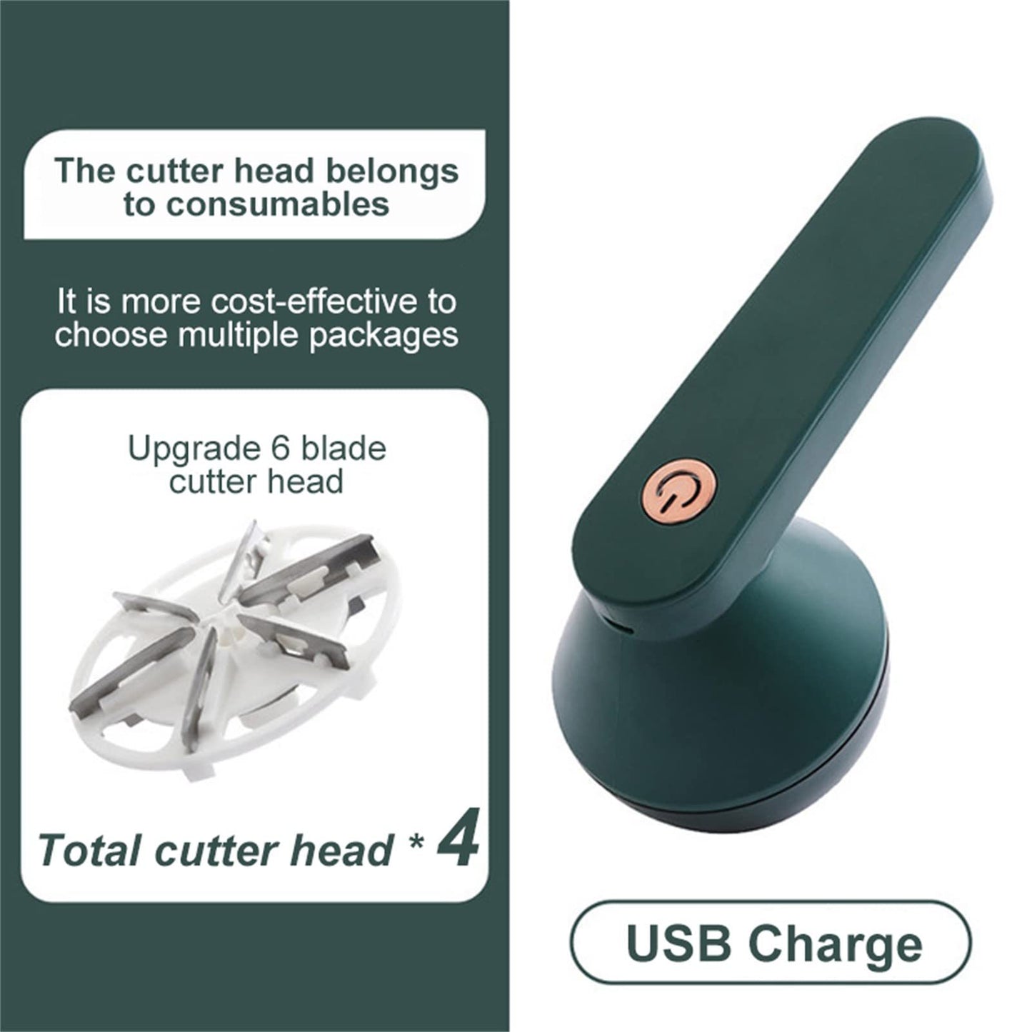 Quitapelusa Eléctrico USB Recargable – Lint Remover para Ropa y Tapices